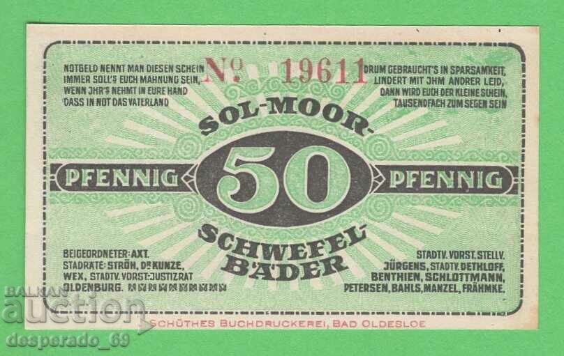 (¯`'•.¸NOTGELD (city Bad Oldesloe) UNC- -50 pfennig¸.•'´¯) with price 2.50 BGN | € 1.28 (¯`'•.¸NOTGELD (city Bad Oldesloe) UNC- -50 pfennig¸.•'´¯) with price 2.50 BGN | € 1.28