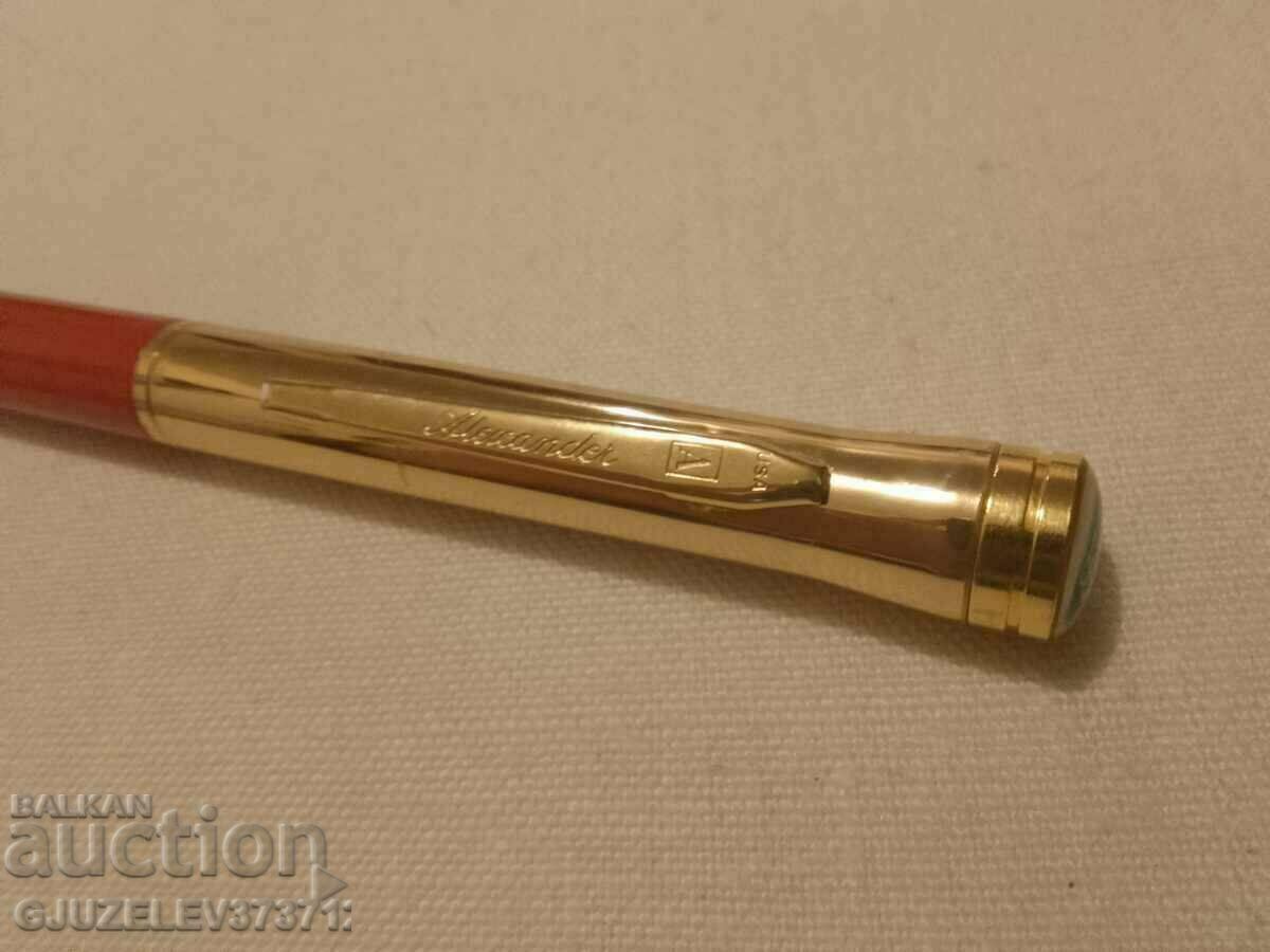 Delivery of Collector's pen Alexander USA, Ford with gilding