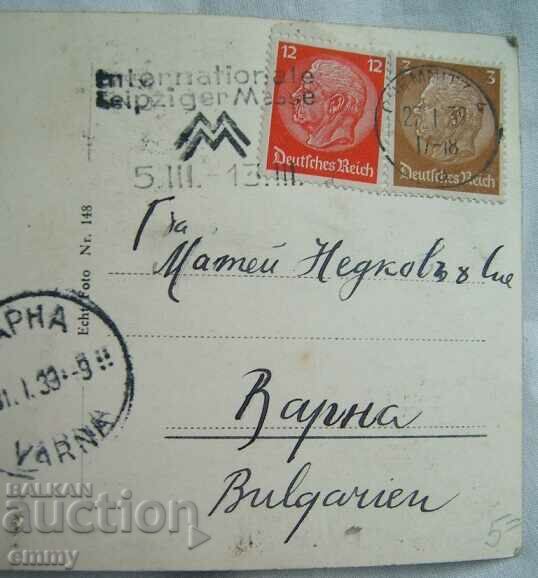 Postcard 1939 - Berlin/Berlin, Germany - to Varna - 6 Postcard 1939 - Berlin/Berlin, Germany - to Varna - 6