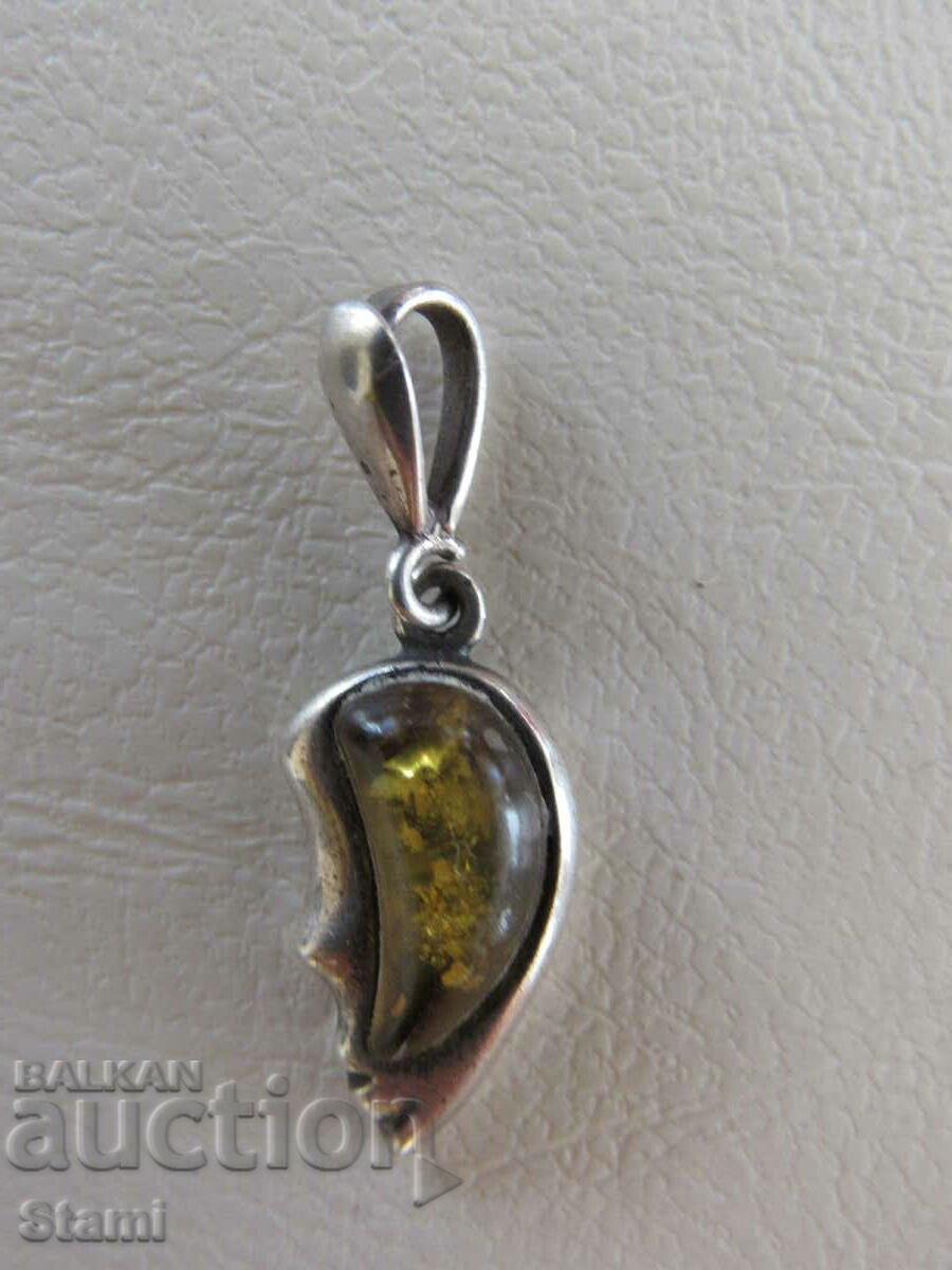 Κολιέ - μενταγιόν πρώτης τάξεως κεχριμπάρι Βαλτικής - 5 Κολιέ - μενταγιόν πρώτης τάξεως κεχριμπάρι Βαλτικής - 5