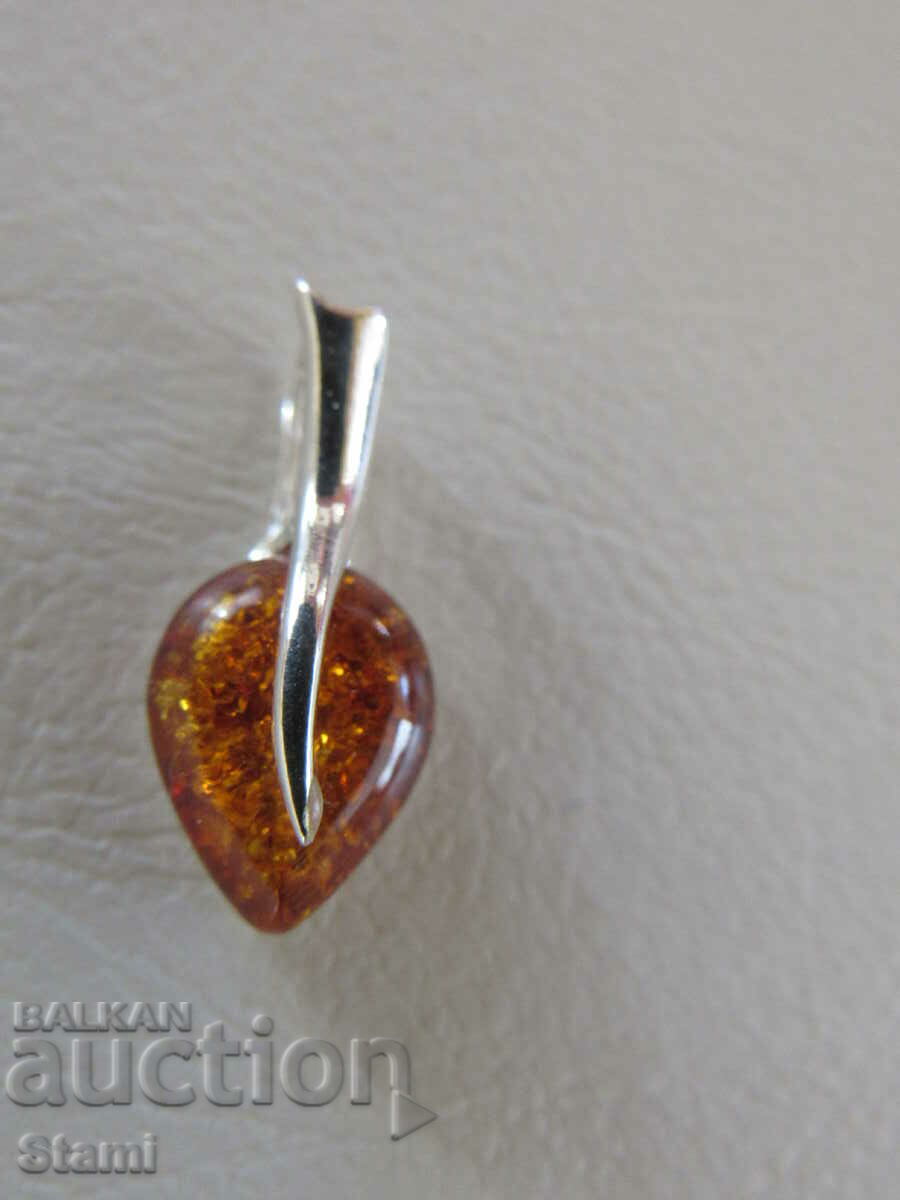 Necklace - pendant first-class Baltic amber - 5 Necklace - pendant first-class Baltic amber - 5