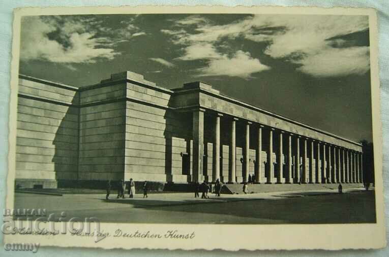 Пощенска картичка 1939 - Munchen/Мюнхен, Германия-до Самоков