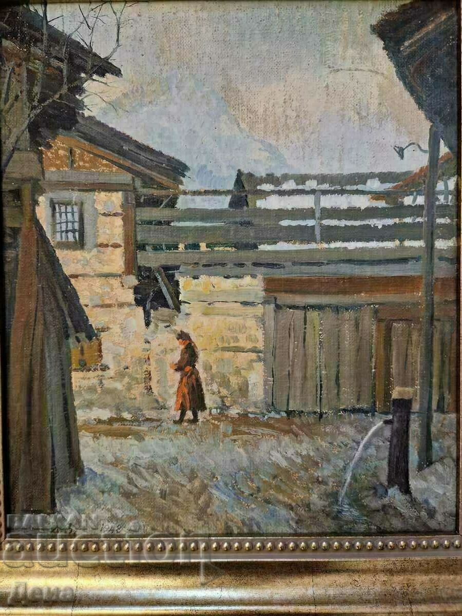 pictură Doncho Zankov 1948. cu preț € 460.16 | 900.00 BGN pictură Doncho Zankov 1948. cu preț € 460.16 | 900.00 BGN