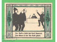 (¯`'•.¸NOTGELD (Mülsen St. Jacob) 1921 UNC -50 pfennig