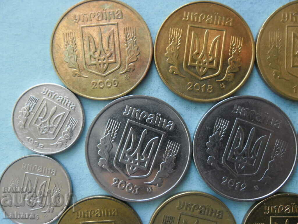 Lot of coins Ukraine - 5 Lot of coins Ukraine - 5