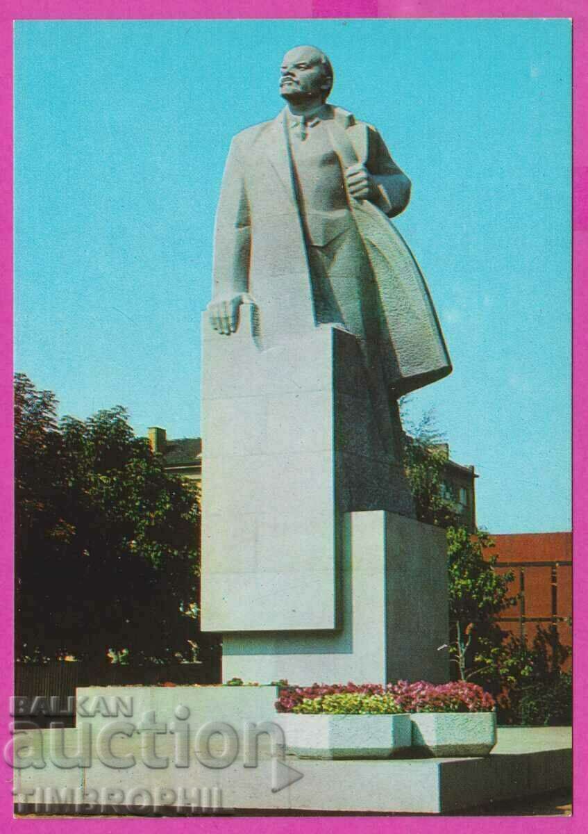 273651 / Βουλγαρία Σόφια - Η κάρτα του μνημείου Λένιν