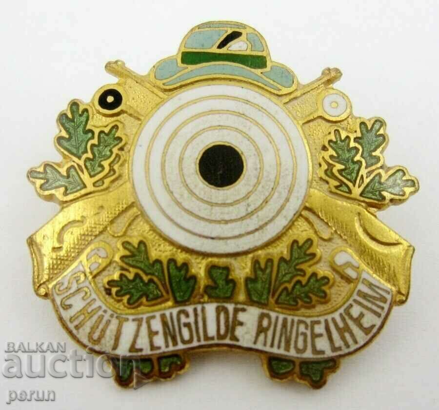 OLD GERMAN HUNTING BADGE with price 13.99 BGN | € 7.15 OLD GERMAN HUNTING BADGE with price 13.99 BGN | € 7.15
