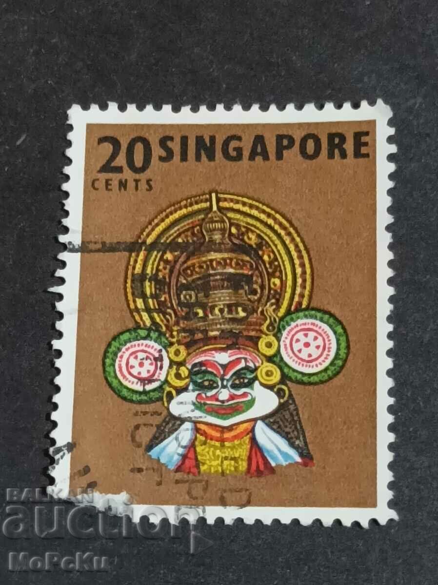 timbru poștal Singapore