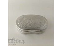 Old German ALUWA GDR Aluminum Sandwich Box #5622