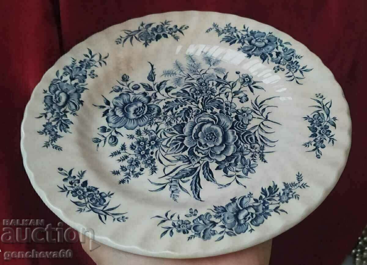 Delivery of Old collectible English plate/Beacon Hill/mark