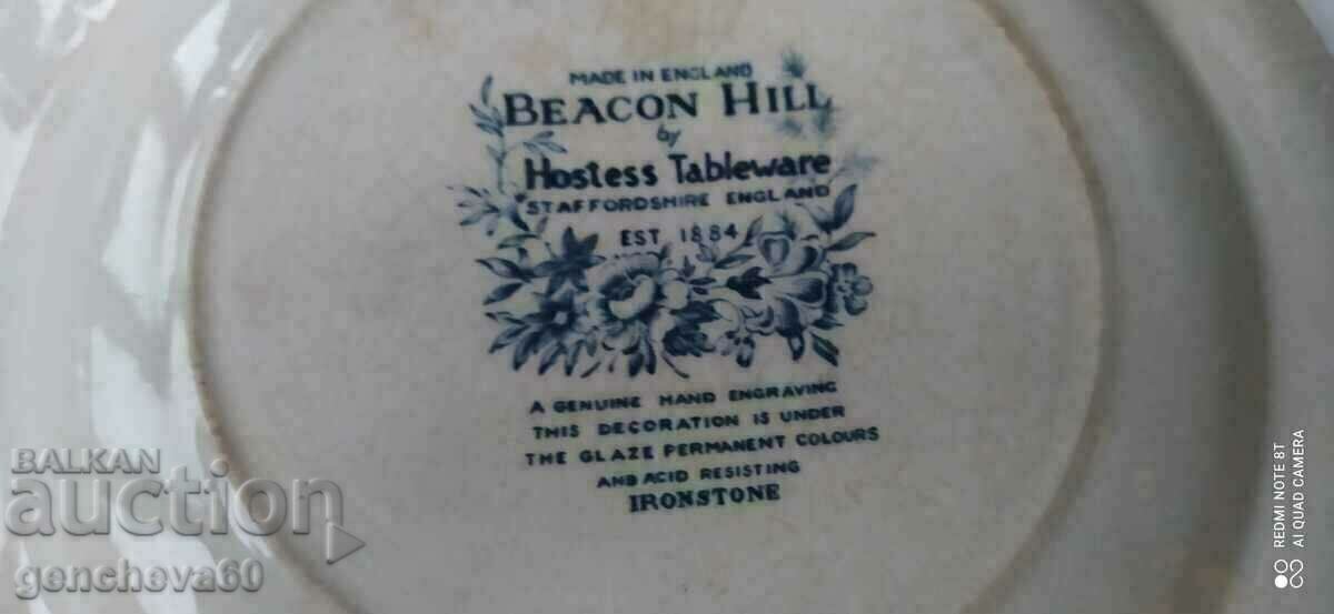 Old collectible English plate/Beacon Hill/mark - 7