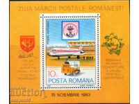 1983. România. Ziua timbrului poștal. Bloc.