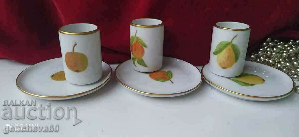 Set of porcelain for shots with price 15.00 BGN | € 7.67 Set of porcelain for shots with price 15.00 BGN | € 7.67