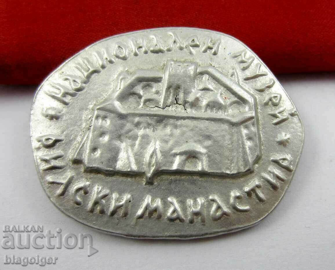 Auction MUSEUM-RILA MONASTERY-OLD COLLECTOR'S BADGE Auction MUSEUM-RILA MONASTERY-OLD COLLECTOR'S BADGE