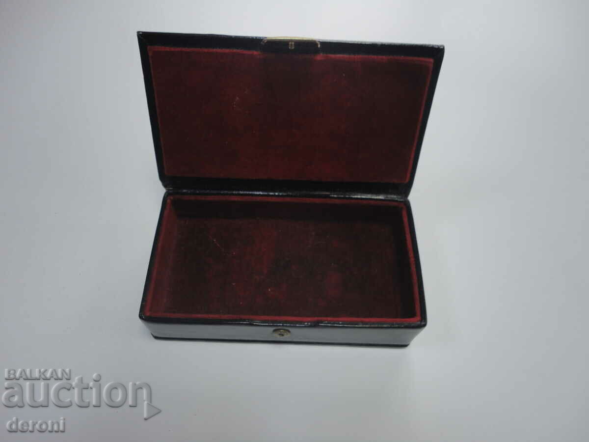 Great leather jewelry box with velvet - 6 Great leather jewelry box with velvet - 6