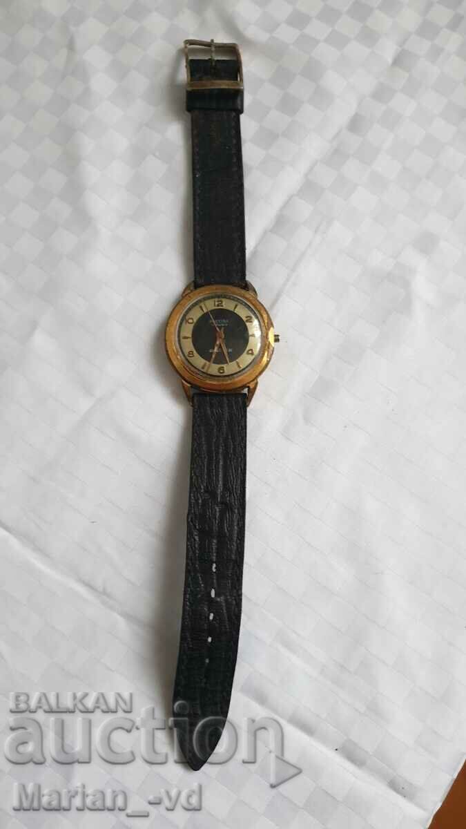 Ceas mecanic placat cu aur Precisa 17 bijuterii pentru barbati cu preț 45.00 BGN | € 23.01