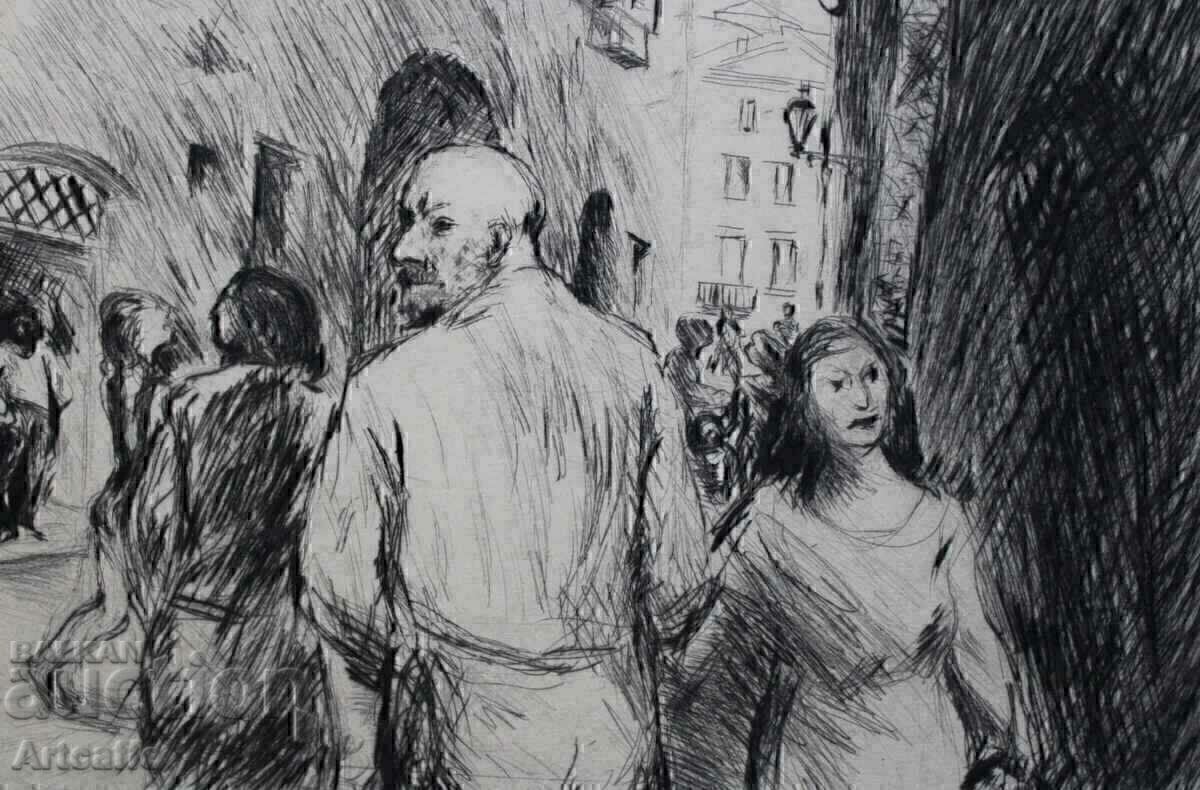 Офорт Rudolf Riester с цена € 40.00 | 78.23 лв. Офорт Rudolf Riester с цена € 40.00 | 78.23 лв.