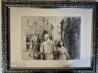 Etching Rudolf Riester