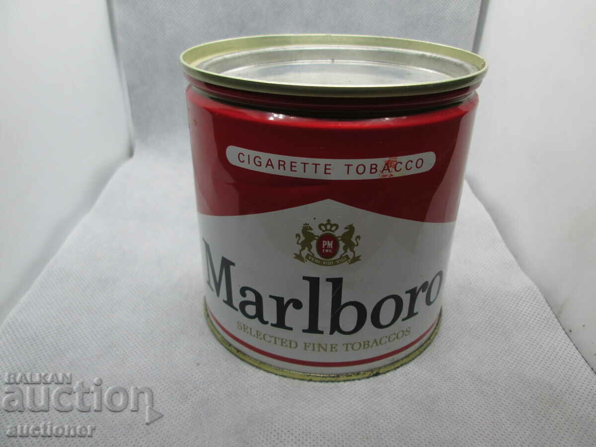 METAL CIGARETTE ROLLING TOBACCO BOX=MARLBORO - 7 METAL CIGARETTE ROLLING TOBACCO BOX=MARLBORO - 7