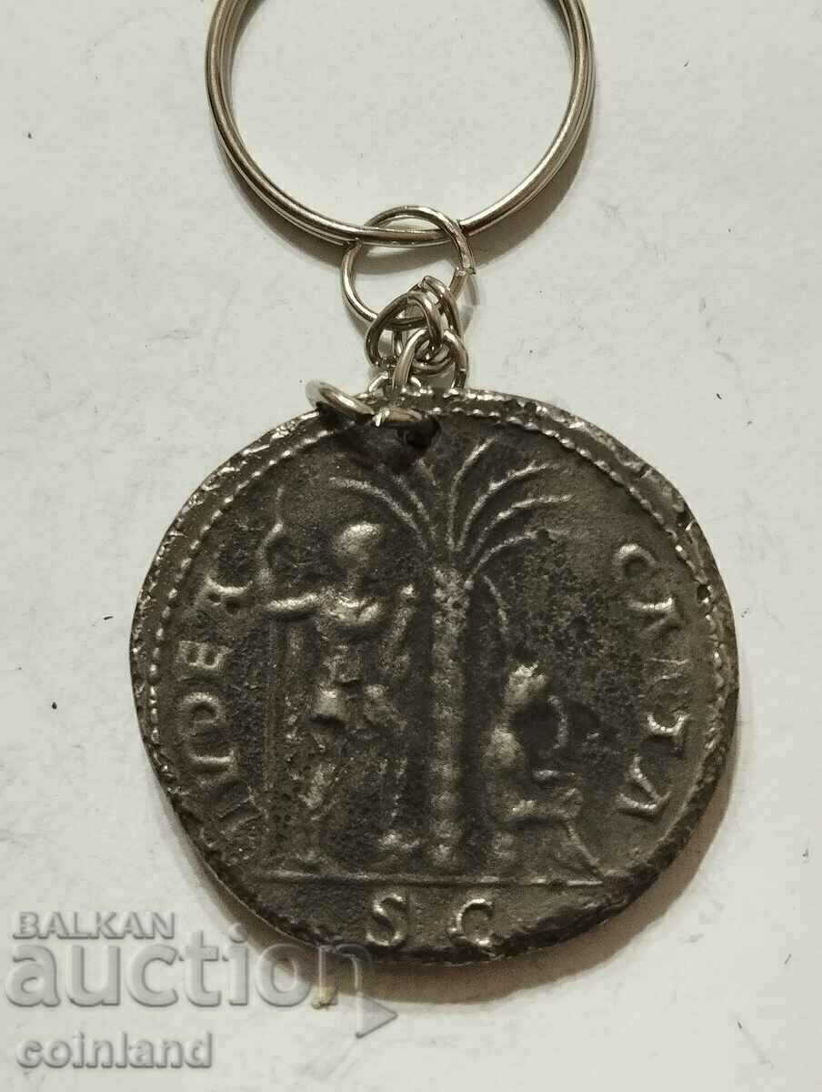 Roman Coin Keychain - REPLICA REPRODUCTION with price 12.00 BGN | € 6.14 Roman Coin Keychain - REPLICA REPRODUCTION with price 12.00 BGN | € 6.14
