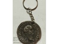 Roman Coin Keychain - REPLICA REPRODUCTION