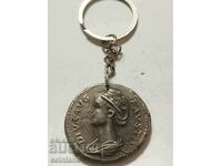 Roman Coin Keychain - REPLICA REPRODUCTION