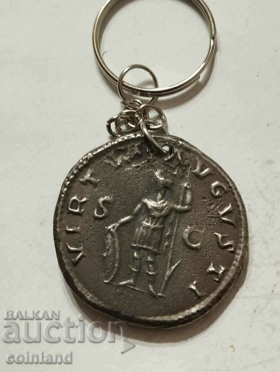 Roman Coin Keychain - REPLICA REPRODUCTION with price 12.00 BGN | € 6.14