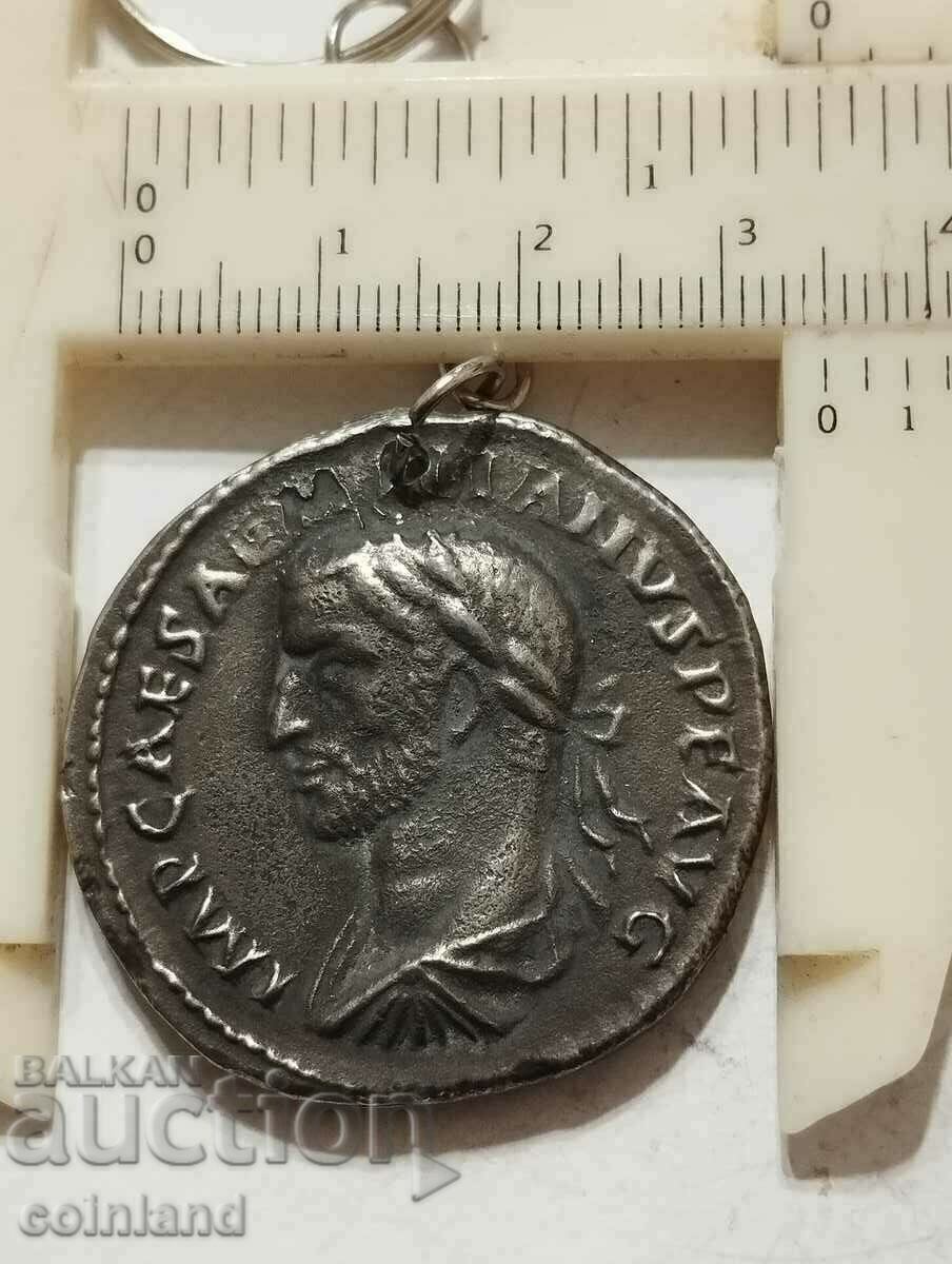 Roman Coin Keychain - REPLICA REPRODUCTION - 5