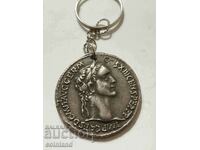 Roman Coin Keychain - REPLICA REPRODUCTION