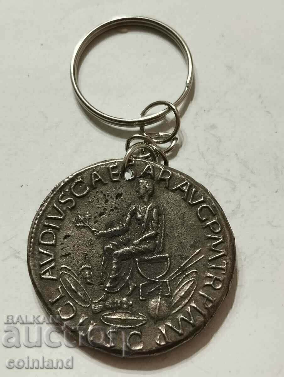 Roman Coin Keychain - REPLICA REPRODUCTION with price 12.00 BGN | € 6.14 Roman Coin Keychain - REPLICA REPRODUCTION with price 12.00 BGN | € 6.14