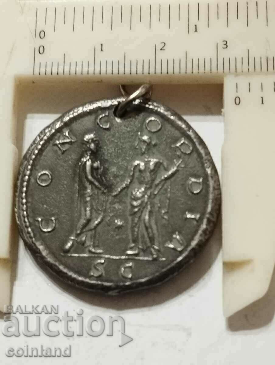 Breloc Monede Romane - REPRODUCERE REPLICA - 5