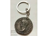 Roman Coin Keychain - REPLICA REPRODUCTION