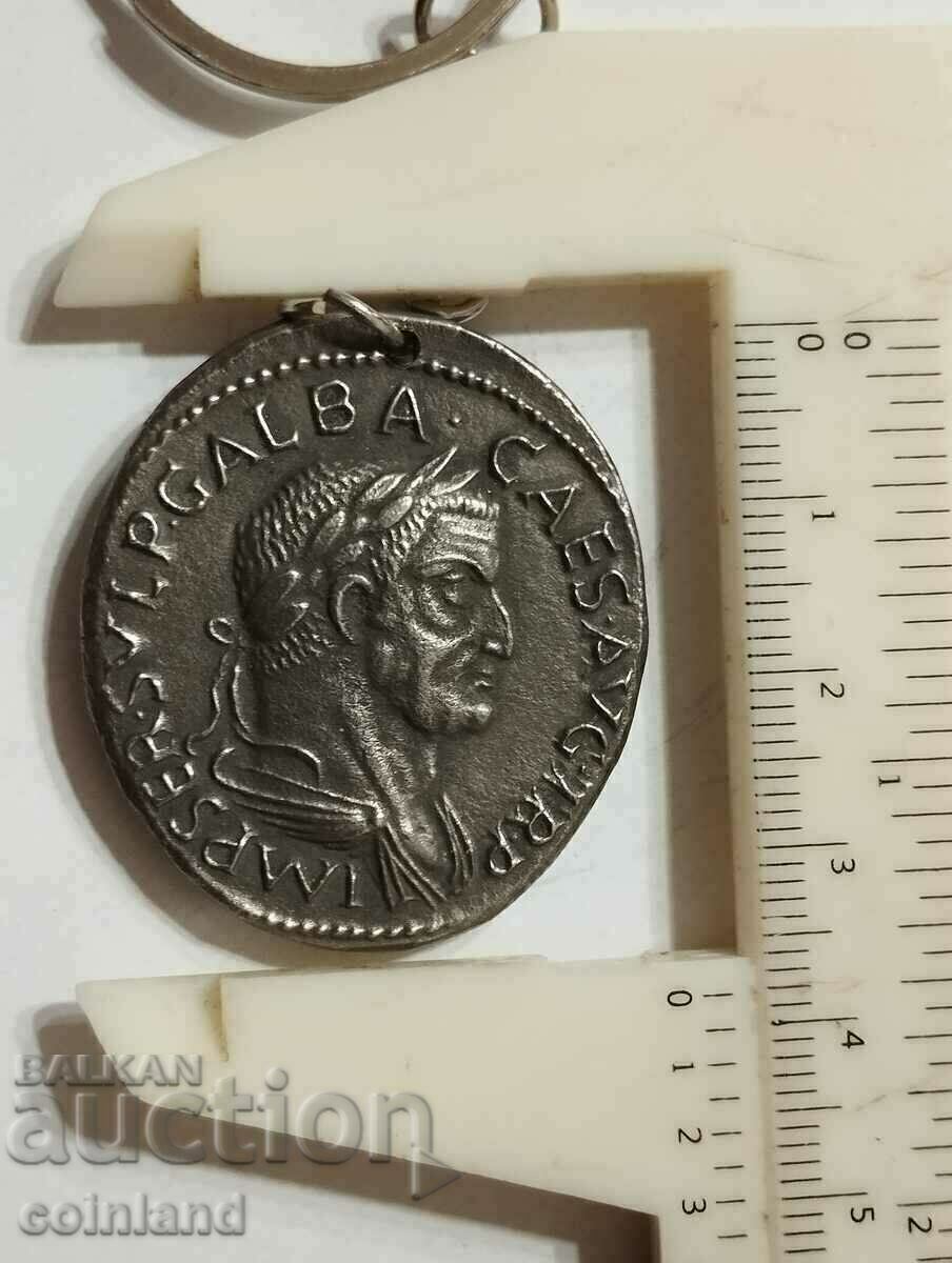 Roman Coin Keychain - REPLICA REPRODUCTION - 5