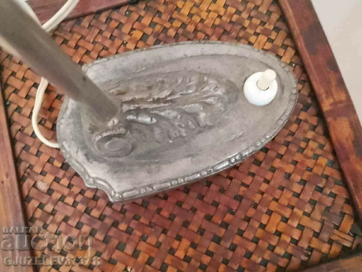 Glass and metal table lamp, Austria-Hungary, early c - 6