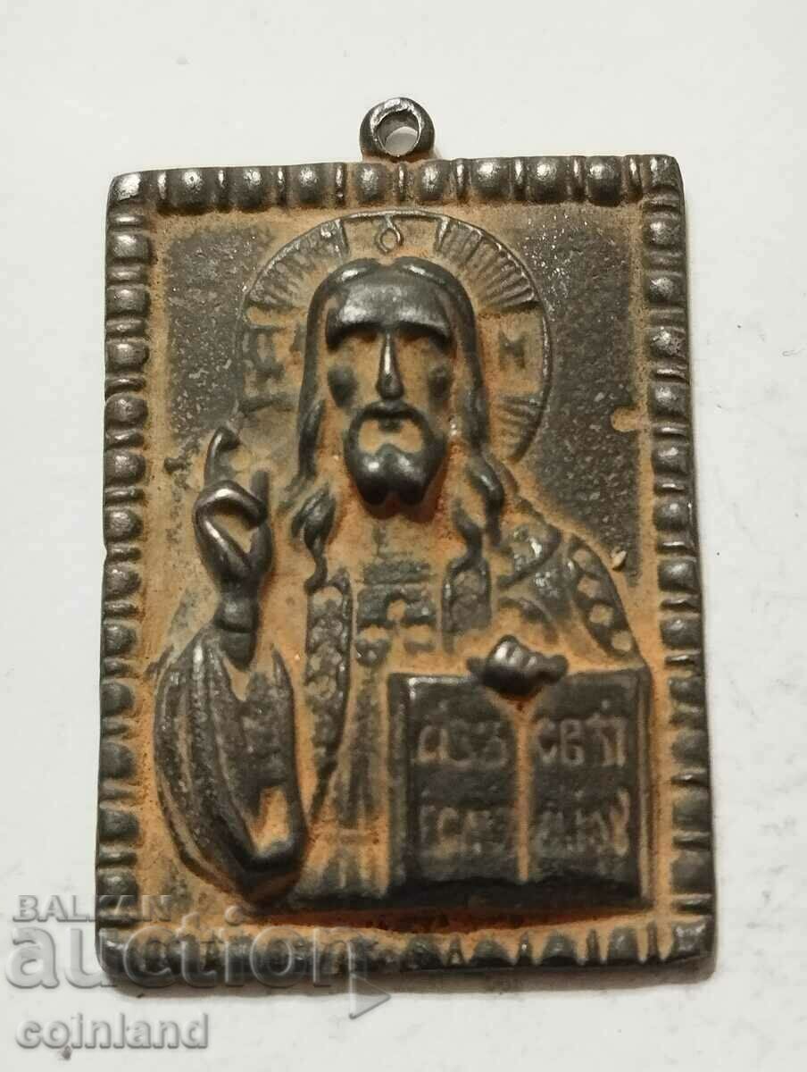Old icon of Jesus Christ - REPLICA REPRODUCTION