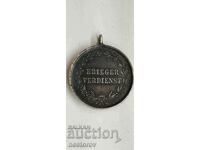 PRUSSIA WILHELM SILVER MEDAL