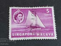 Postmark SINGAPORE MALAYA