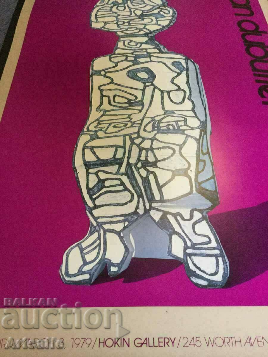 Poster Jean Dubuffet - 5 Poster Jean Dubuffet - 5
