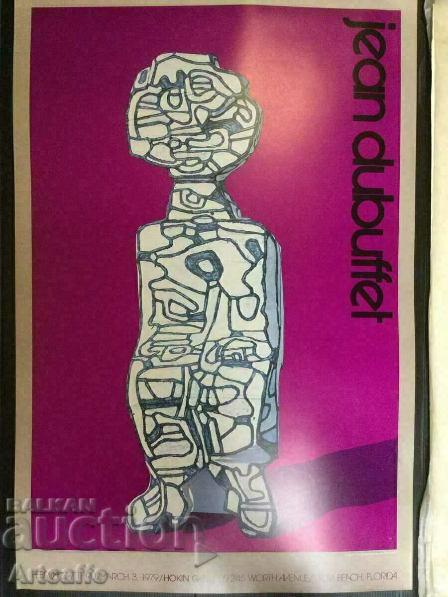 Poster Jean Dubuffet Poster Jean Dubuffet