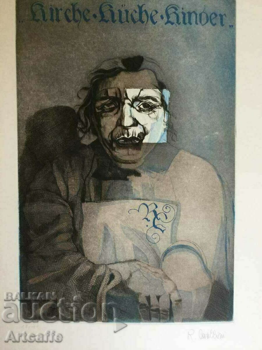 Etching with price 200.00 BGN | € 102.26