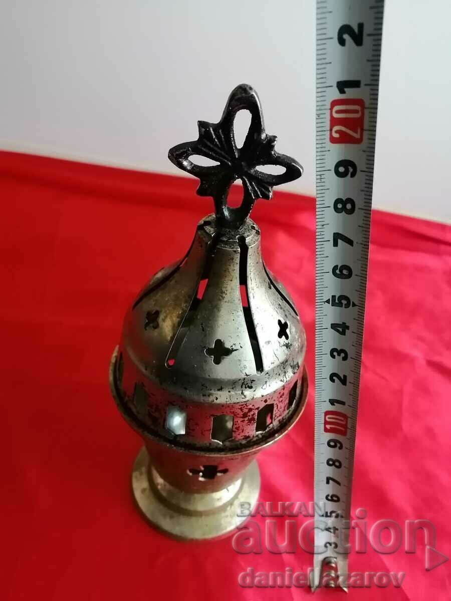 Delivery of Large Old Table Lamp, Censer Delivery of Large Old Table Lamp, Censer