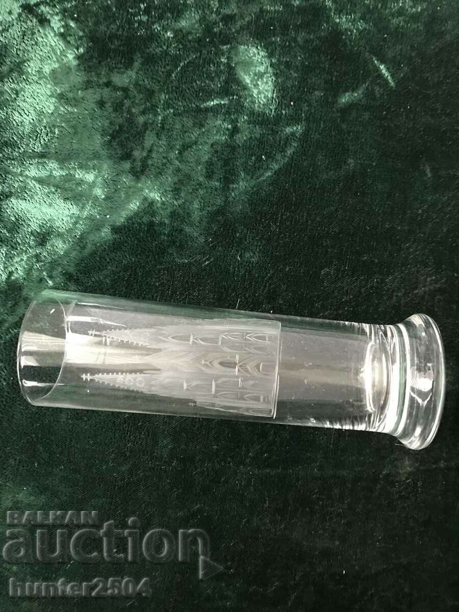 Cathedral cup-17/4 cm, engraved with price 15.95 BGN | € 8.16