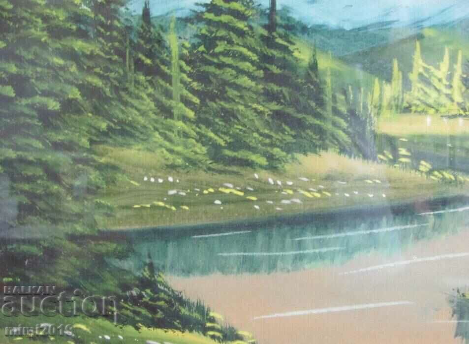 Παράδοση Παλιά ζωγραφική υπογεγραμμένη Παράδοση Παλιά ζωγραφική υπογεγραμμένη