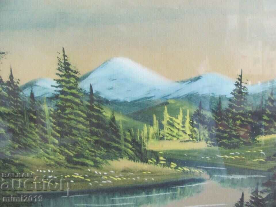 Παλιά ζωγραφική υπογεγραμμένη - 5 Παλιά ζωγραφική υπογεγραμμένη - 5