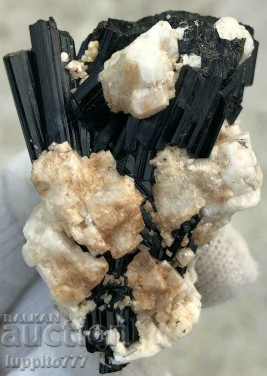 Auction natural black tourmaline on matrix unique 50 grams Auction natural black tourmaline on matrix unique 50 grams