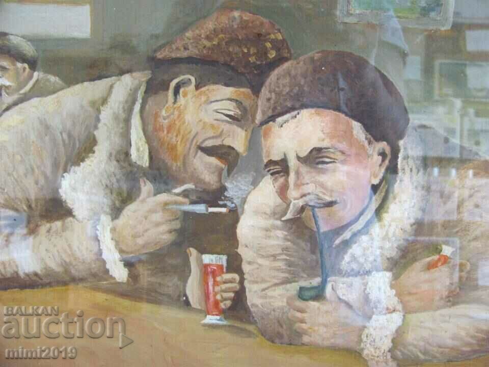 Old Painting Oil Cardboard with price 1500.00 BGN | € 766.94