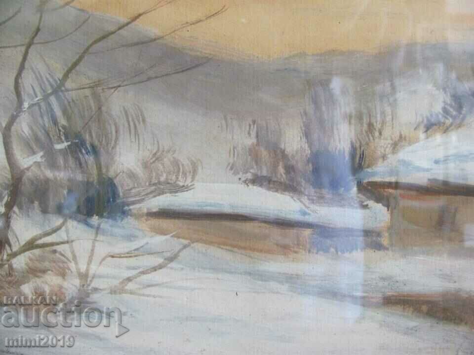 Painting Acrylic, Cardboard, Signed with price 75.00 BGN | € 38.35 Painting Acrylic, Cardboard, Signed with price 75.00 BGN | € 38.35