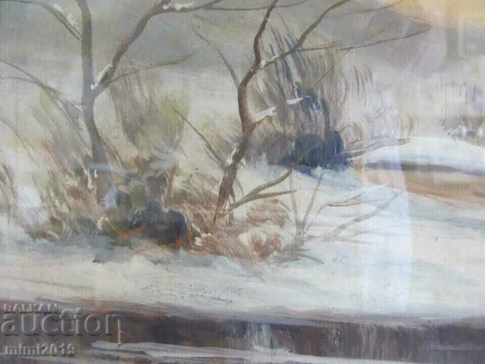 Painting Acrylic, Cardboard, Signed - 5 Painting Acrylic, Cardboard, Signed - 5