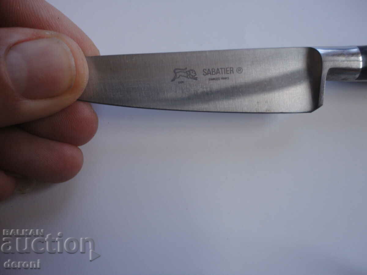 Sabatier French knife with price 40.00 BGN | € 20.45 Sabatier French knife with price 40.00 BGN | € 20.45