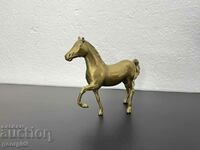 Brass figure of a horse. #4783